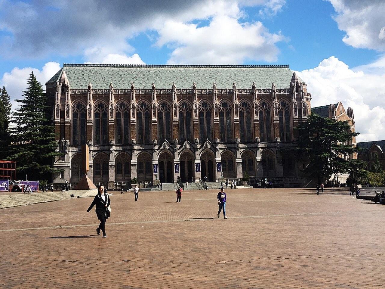 University of Washington Red Square on the Seattle campus